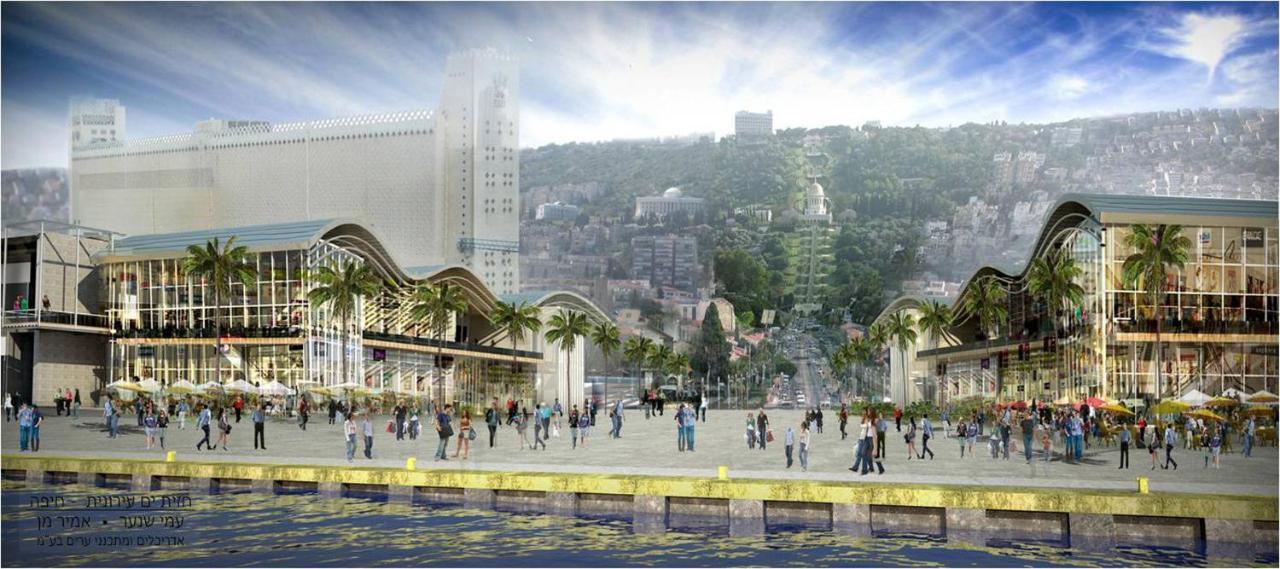 יחידות אירוח נוף המפרץ Apartment Haifa Ngoại thất bức ảnh